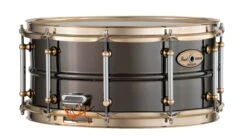 Pearl Sensitone Snare Limited Edition Black Nickel Brass - Pearl -Zedem Sale Store STHNSF146514x6.5SensiToneSnareDrum