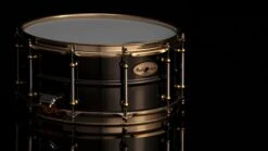 Pearl Sensitone Snare Limited Edition Black Nickel Brass - Pearl -Zedem Sale Store STHNSF146514x6.5SensiToneSnareDrum 1