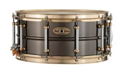 Pearl Sensitone Snare Limited Edition Black Nickel Brass - Pearl -Zedem Sale Store STHNSF146514x6.5SensiToneSnareDrum 2