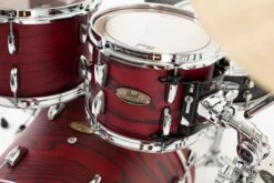 Pearl Session Studio Select 3-Piece Shell Pack - 24/13/16 - Scarlet Ash - Pearl -Zedem Sale Store STS943XPC847 hqw 4