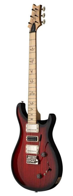 PRS Swamp Ash Special Maple, Scarlet Smokeburst - Paul Reed Smith -Zedem Sale Store SwampAshSpecialMapleScarletSmokeburst 3quarter