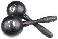 Rhythm Tech Fiberglass Maracas - Large - Black - Rhythm Tech