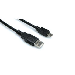 Hosa USB Cable A-MiniB 6' - Hosa