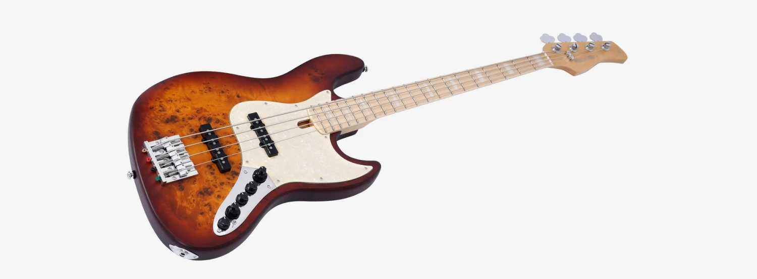 Sire Bass Swamp Ash Reissue 5 String - Tobacco Sunburst Satin - Sire 7 Sire Bass Swamp Ash Reissue 5 String - Tobacco Sunburst Satin - Sire - Image 7