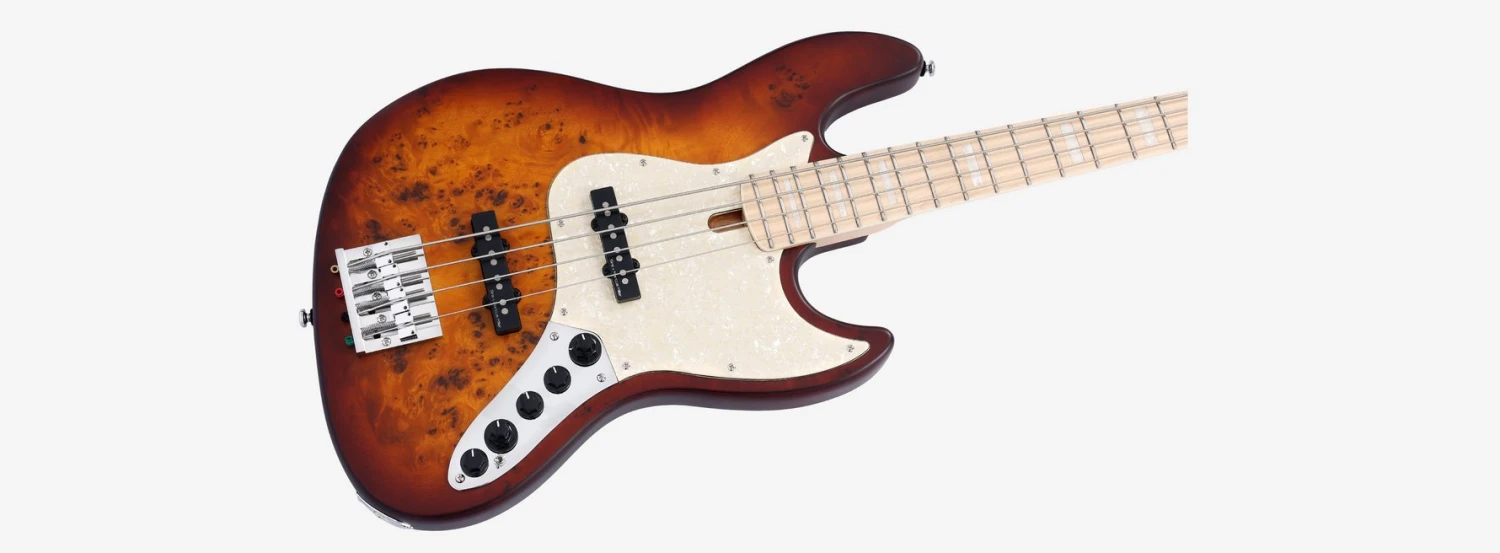 Sire Bass Swamp Ash Reissue 5 String - Tobacco Sunburst Satin - Sire 4 Sire Bass Swamp Ash Reissue 5 String - Tobacco Sunburst Satin - Sire - Image 4