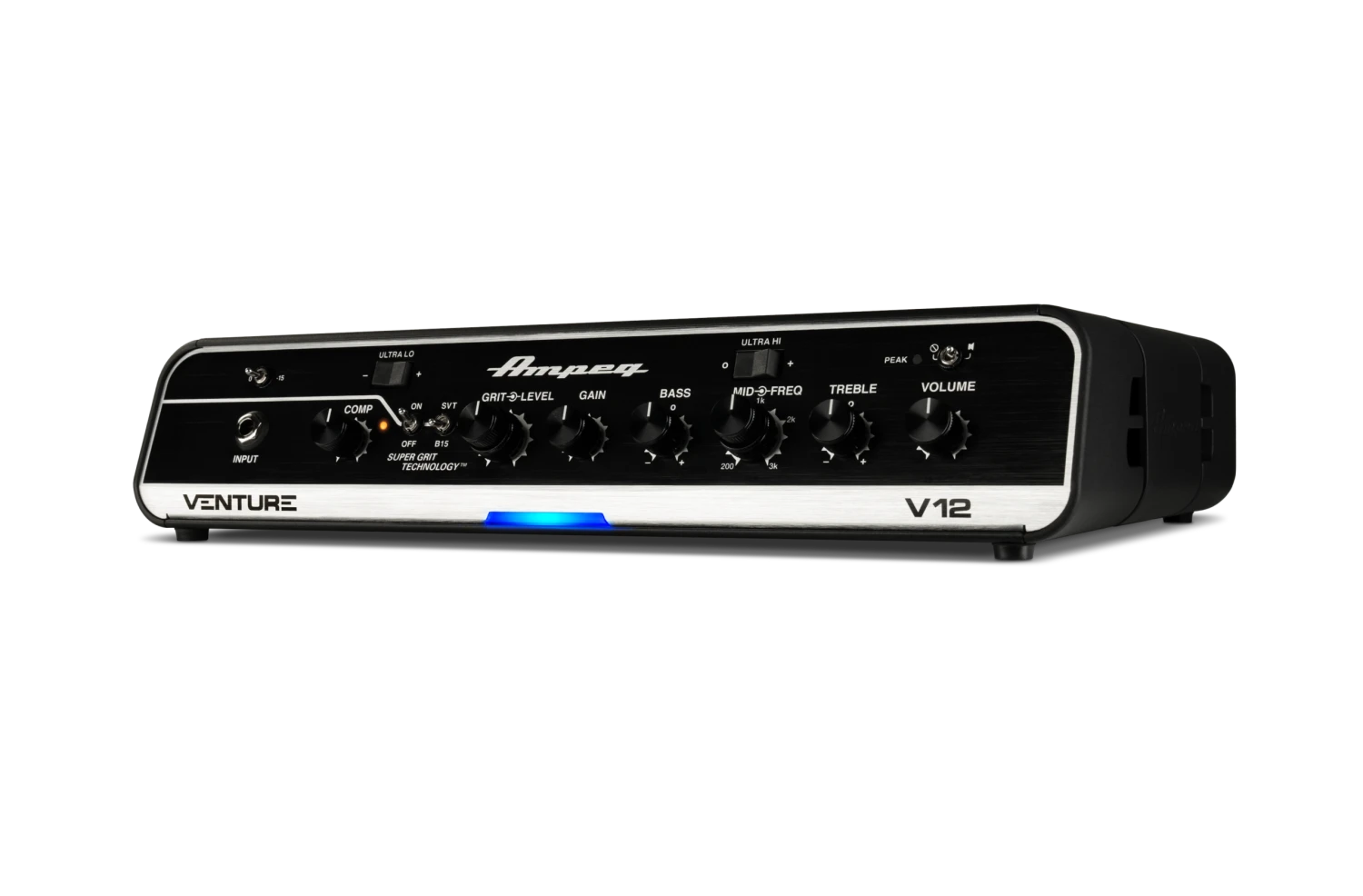 Ampeg V12 Venture Series 1200-watt Compact Bass Amplifier Head - Ampeg 3 Ampeg V12 Venture Series 1200-watt Compact Bass Amplifier Head - Ampeg - Image 3