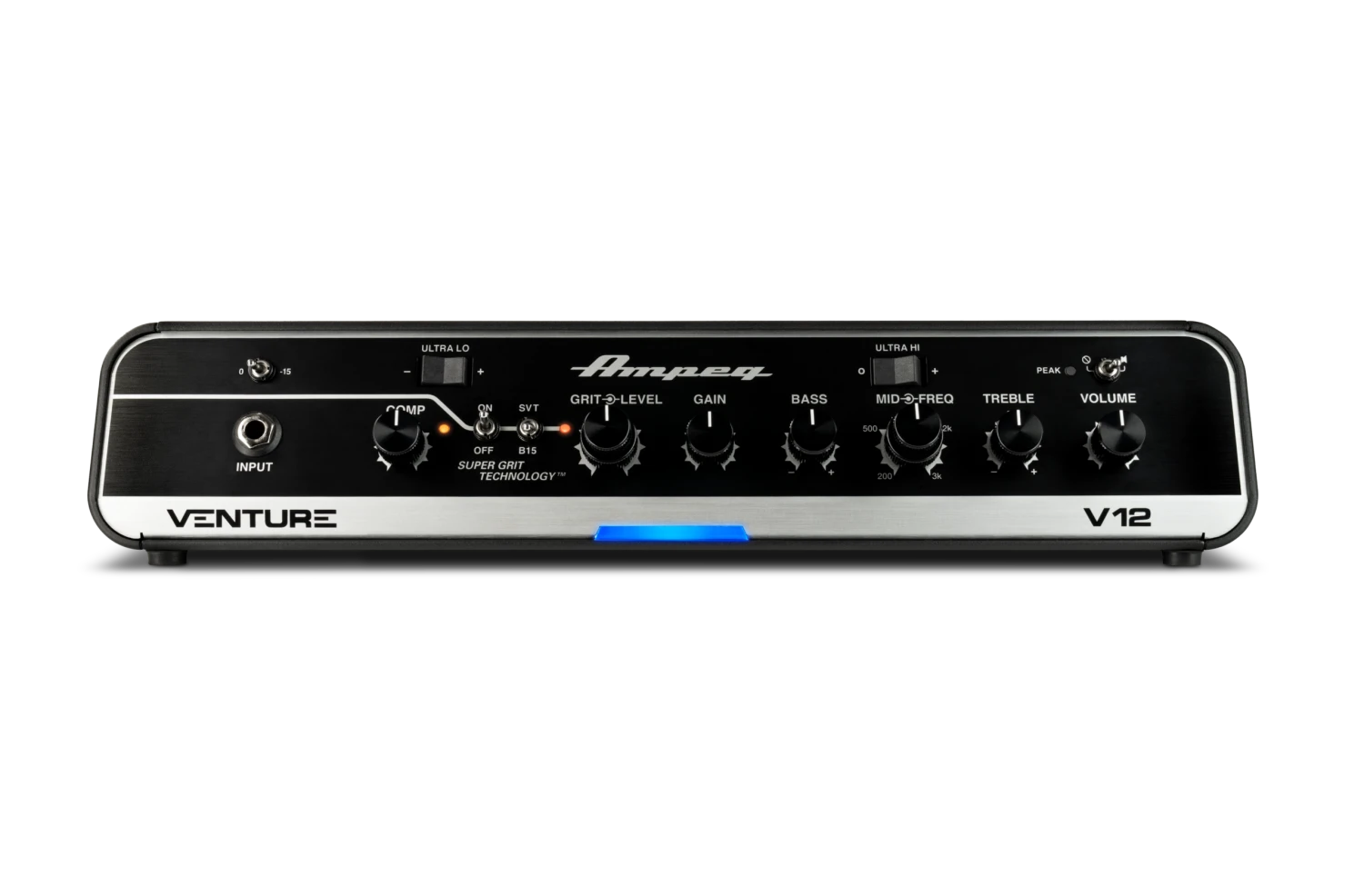 Ampeg V12 Venture Series 1200-watt Compact Bass Amplifier Head - Ampeg 4 Ampeg V12 Venture Series 1200-watt Compact Bass Amplifier Head - Ampeg - Image 4