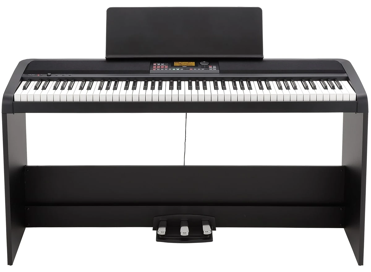Korg XE20SP 88-Key Hammer Action Arranger Piano W/Speakers, Stand And 3 Pedals - Korg 1 Korg XE20SP 88-Key Hammer Action Arranger Piano W/Speakers, Stand And 3 Pedals - Korg
