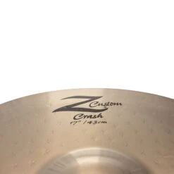Zildjian 17" Z Custom Crash - Zildjian -Zedem Sale Store Z40114 hqw 5
