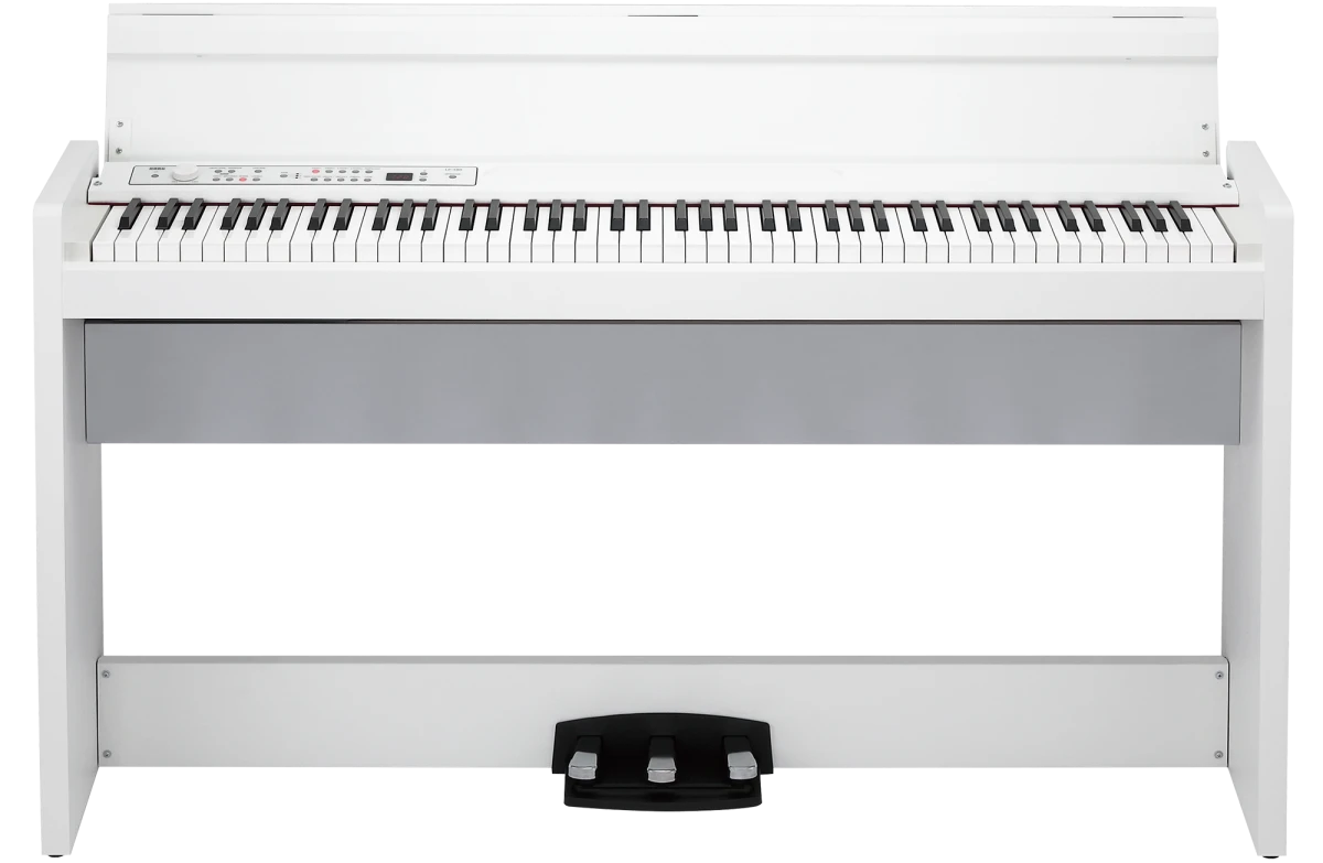 Korg LP380BKU 88-Key Digital Home Piano With USB Port – White - Korg 1 Korg LP380BKU 88-Key Digital Home Piano With USB Port – White - Korg