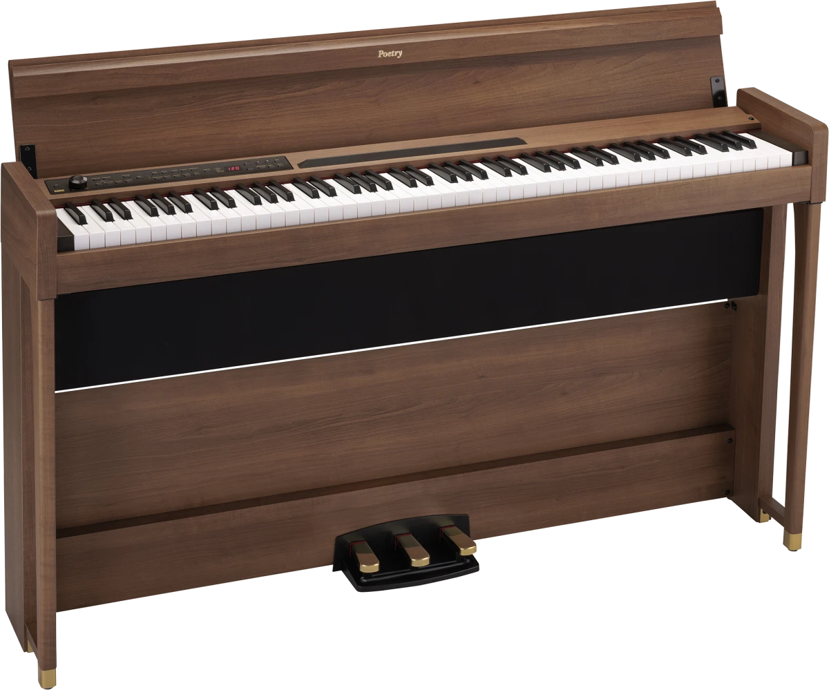 Korg POETRY 88-Key RH3 Chopin-Inspired Digital Piano - Wood Grain - Korg 2 Korg POETRY 88-Key RH3 Chopin-Inspired Digital Piano - Wood Grain - Korg - Image 2