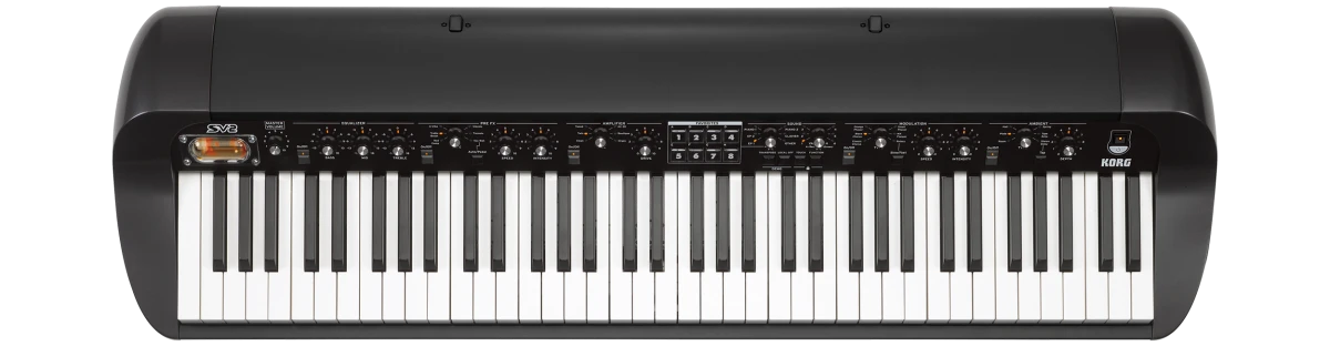 Korg SV273 73-Key RH3 Stage Vintage Keyboard – Black - Korg 2 Korg SV273 73-Key RH3 Stage Vintage Keyboard – Black - Korg - Image 2