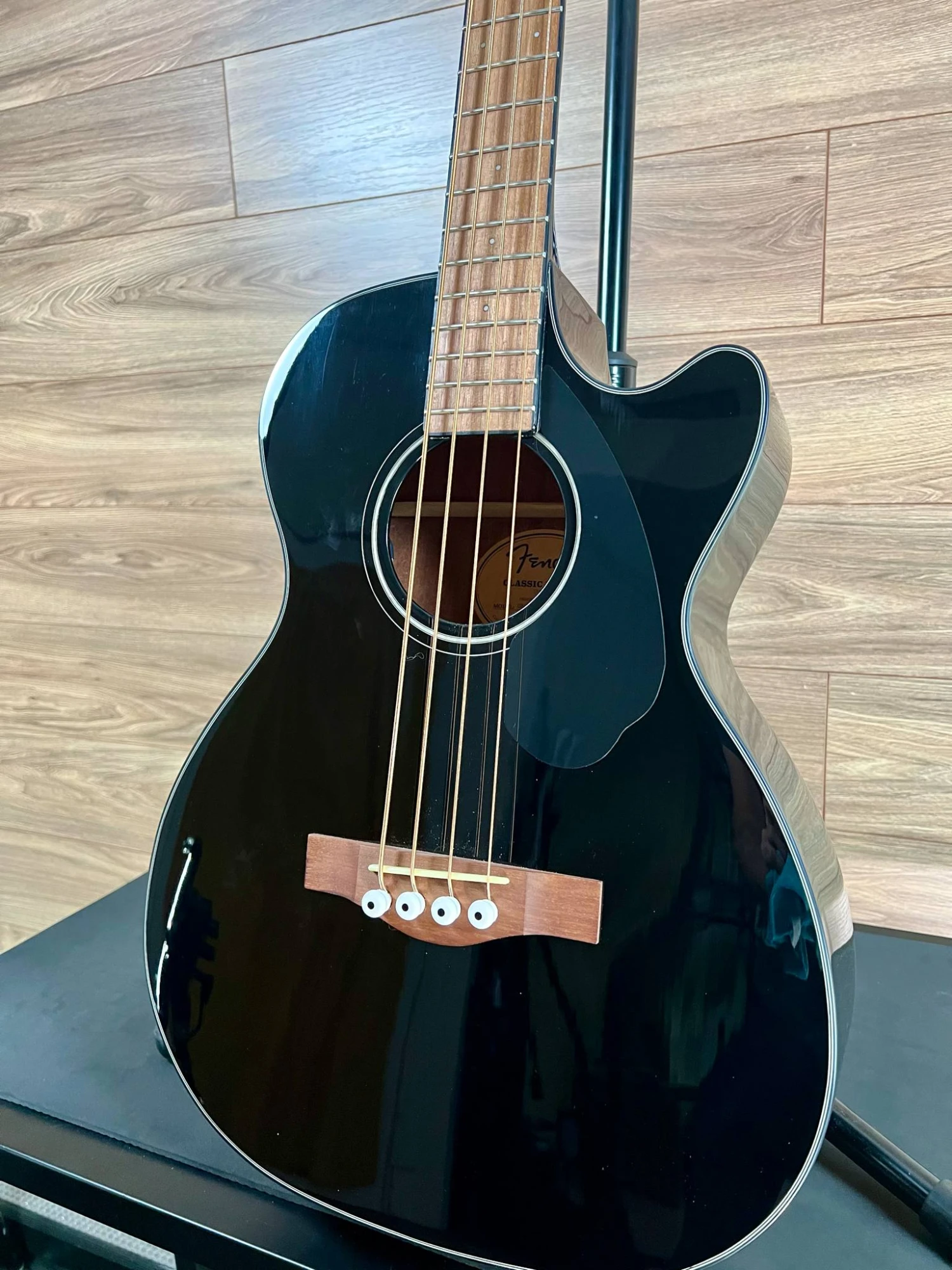 Fender CB-60SCE, Black W/gig Bag - Used - Fender 3 Fender CB-60SCE, Black W/gig Bag - Used - Fender - Image 3