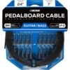 Boss BCK-24 Pedalboard Cable Kit, 24 Connectors, 24ft / 7.3m Cable - Boss 7 Boss BCK-24 Pedalboard Cable Kit, 24 Connectors, 24ft / 7.3m Cable - Boss -Zedem Sale Store bck 24 B