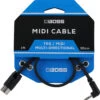 Boss BMIDI-1-35 3.5mm TRS/MIDI Cable 1ft/30cm - Boss
