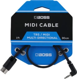 Boss BMIDI-1-35 3.5mm TRS/MIDI Cable 1ft/30cm - Boss