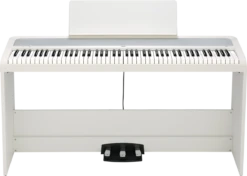 Korg B2SPWH B2 Piano,Stand,3 Pedals,White - Korg