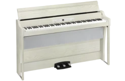Korg G1BAIRWA 88-Key RH3 Kronos Based Concert Piano With Bluetooth Audio Playing, White Ash - Korg