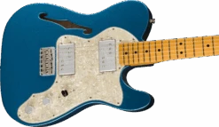 Fender American Vintage II 1972 Telecaster Thinline, Maple Fingerboard, Lake Placid Blue - Fender -Zedem Sale Store ce52f1da79d8b0325d91de496815e954