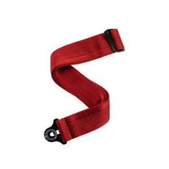 D'Addario 50MM Auto-Lock Strap Blood Red - D'Addario