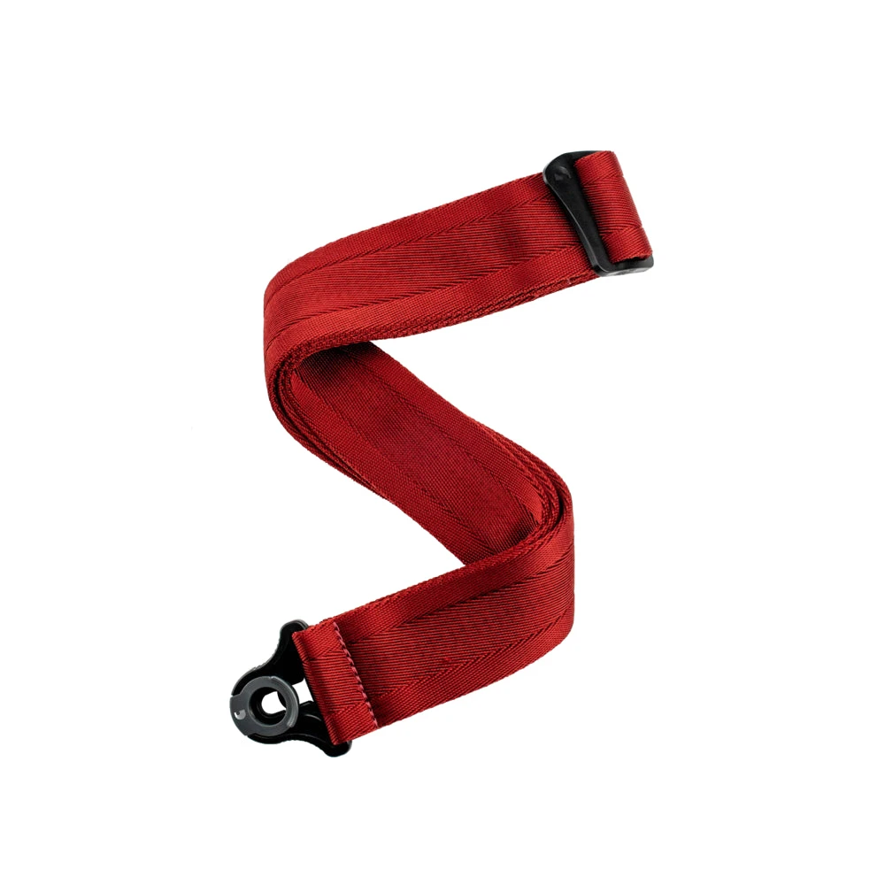 D'Addario 50MM Auto-Lock Strap Blood Red - D'Addario 1 D'Addario 50MM Auto-Lock Strap Blood Red - D'Addario