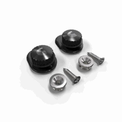 D'Addario Planet Waves Universal Strap Lock - Chrome - Planet Waves