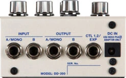 Boss DD-200 Digital Delay - Boss -Zedem Sale Store dd 200 back gal