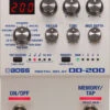 Boss DD-200 Digital Delay - Boss -Zedem Sale Store dd 200 main gal