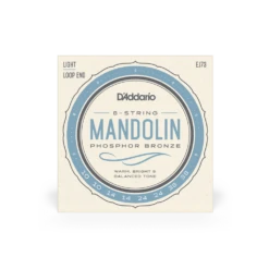 D'Addario EJ73 Mandolin Strings, Phosphor Bronze, Light, 10-37 - D'Addario