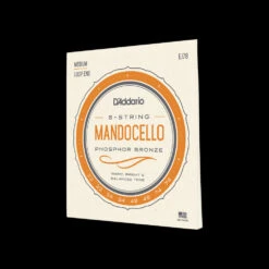 D'Addario EJ78 Mando Cello Phosphor Bronze String - D'Addario -Zedem Sale Store ds ej78 main transparent2