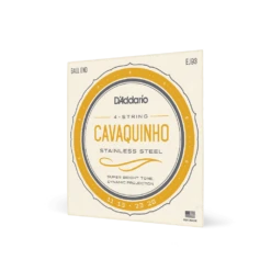 D'Addario EJ93 Cavaquinho 4-String Set (11-28) - D'Addario