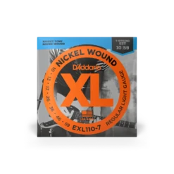 D'Addario EXL110-7 Nickel Wound, 7-String, Regular Light, 10-58 - D'Addario