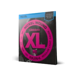 D'Addario Nickel Wound Super Long Scale 5-String 45-130 - D'Addario