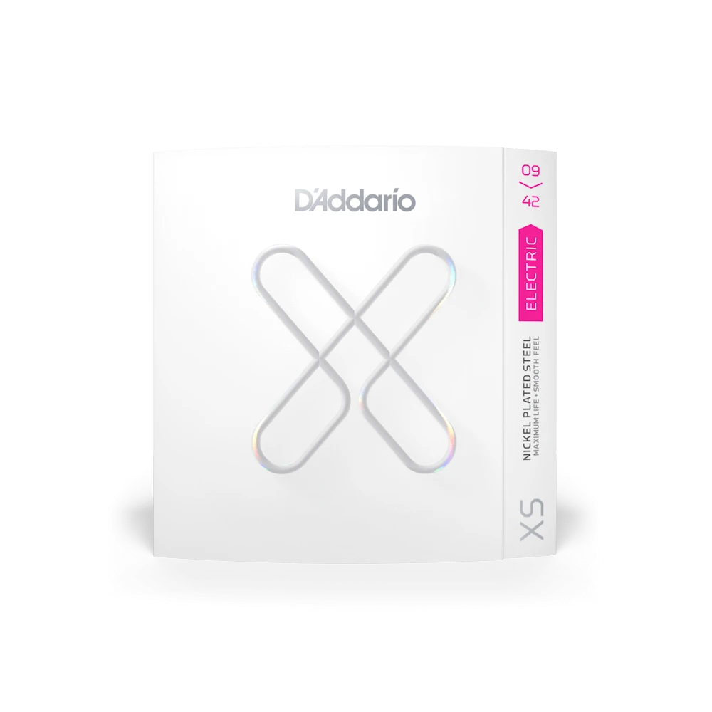 D'Addario XS Super Light Coated Electric Guitar Strings 9-42 - D'Addario 1 D'Addario XS Super Light Coated Electric Guitar Strings 9-42 - D'Addario