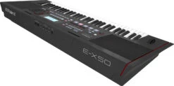 Roland E-X50 61-Key Entertainment Arranger Keyboard - Roland -Zedem Sale Store e x50 back angle gal