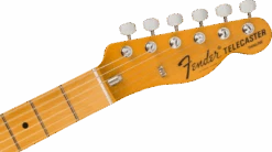 Fender American Vintage II 1972 Telecaster Thinline, Maple Fingerboard, Lake Placid Blue - Fender -Zedem Sale Store e43ebe67887fb937f7d5b54250953b8c