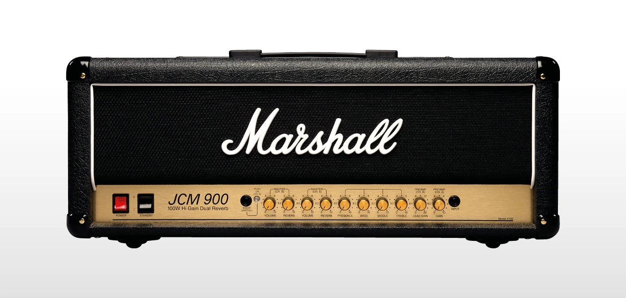 Marshall JCM900 Guitar Tube Head 100W Dual Channel - Marshall 1 Marshall JCM900 Guitar Tube Head 100W Dual Channel - Marshall