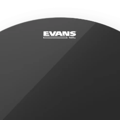 Evans Black Chrome Batter Head 12" - Evans -Zedem Sale Store ev tt12chr detail1 transparent