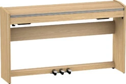 Roland F701-LA Digital Piano - Light Oak - Demo - Roland 15 Roland F701-LA Digital Piano - Light Oak - Demo - Roland -Zedem Sale Store f701 la angle closed gal