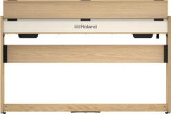 Roland F701-LA Digital Piano - Light Oak - Demo - Roland 13 Roland F701-LA Digital Piano - Light Oak - Demo - Roland -Zedem Sale Store f701 la back gal