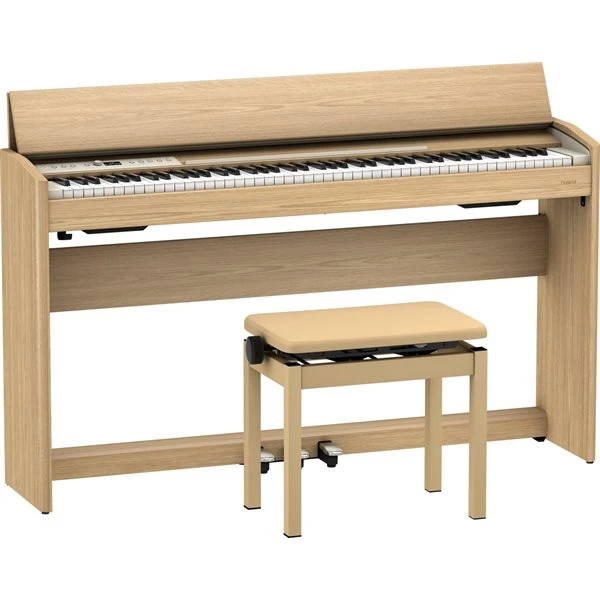 Roland F701-LA Digital Piano - Light Oak - Roland 1 Roland F701-LA Digital Piano - Light Oak - Roland