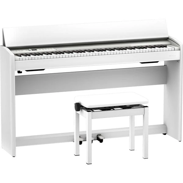 Roland F701-WH Digital Piano - White - Roland 1 Roland F701-WH Digital Piano - White - Roland