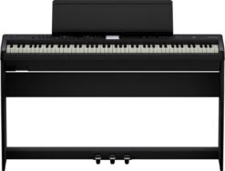 Roland FP-E50-BK 88-Key Entertainment Digital Arranger Piano - Black - DEMO - Roland 6 Roland FP-E50-BK 88-Key Entertainment Digital Arranger Piano - Black - DEMO - Roland -Zedem Sale Store fp e50 front stand