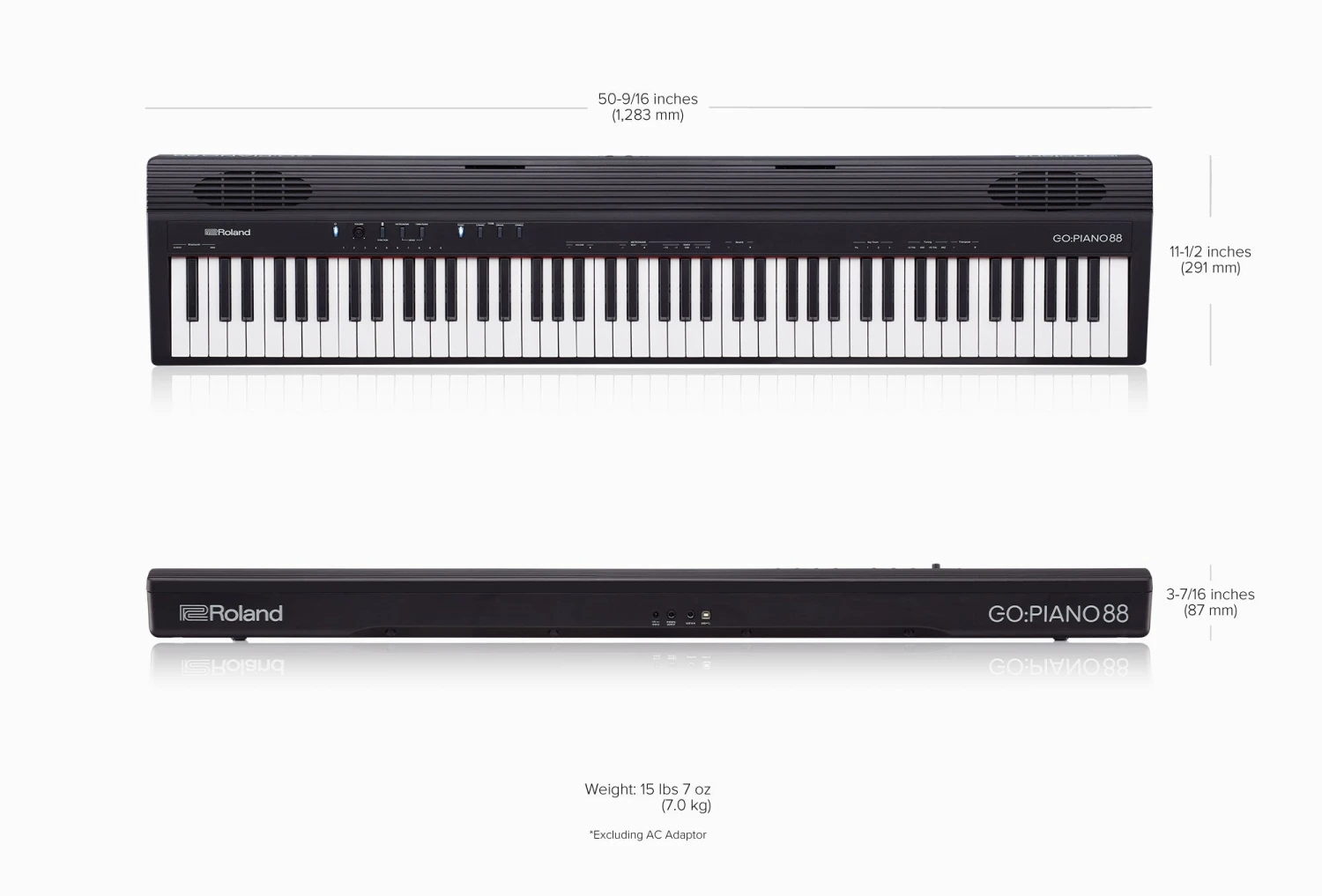 Roland GO-88P GO:PIANO Portable Keyboard - Roland 13 Roland GO-88P GO:PIANO Portable Keyboard - Roland - Image 13