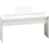 Roland Stand For FP-30X Digital Piano - White - Roland -Zedem Sale Store ksc 70 wh angle gal B