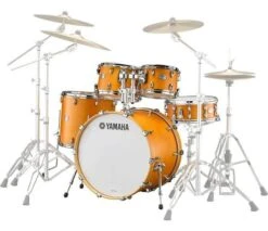 Yamaha Tour Custom 5-Piece Shell Pack - Caramel Satin 22/14/16/12/10 W/HW3 - Yamaha