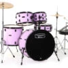 Mapex Tornado Ltd Complete Drum Kit With Cymbals, Hardware & Throne - 20/10/12/14/14 - Lavender - Mapex