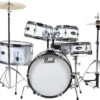 Pearl Roadshow Junior Kit W/Hardware & Cymbals - Pure White - Pearl