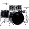 Mapex Comet 5-Piece Drum Kit (22,10,12,16,SD) W/Cymbals And Hardware, Dark Black - Mapex -Zedem Sale Store lg c15d5ea0390ccb129ffcccf5d5082ce3