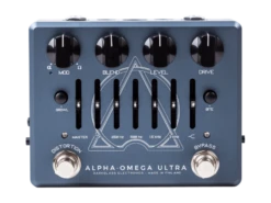 Darkglass Electronics Alpha Omega Ultra Dual Bass Preamp/OD Effects Pedal W/Aux In - Darkglass Electronics
